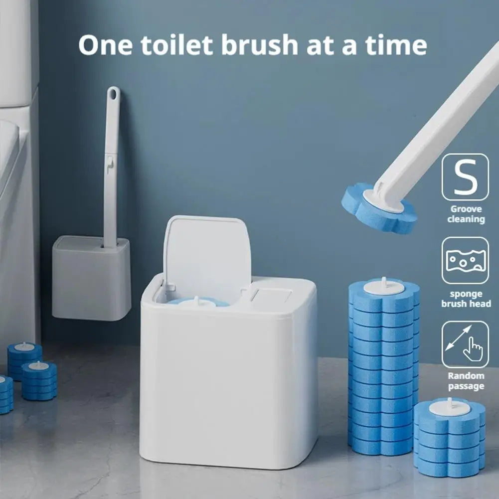 WC-Reinigungsset mit Einweg-Reinigungsköpfen