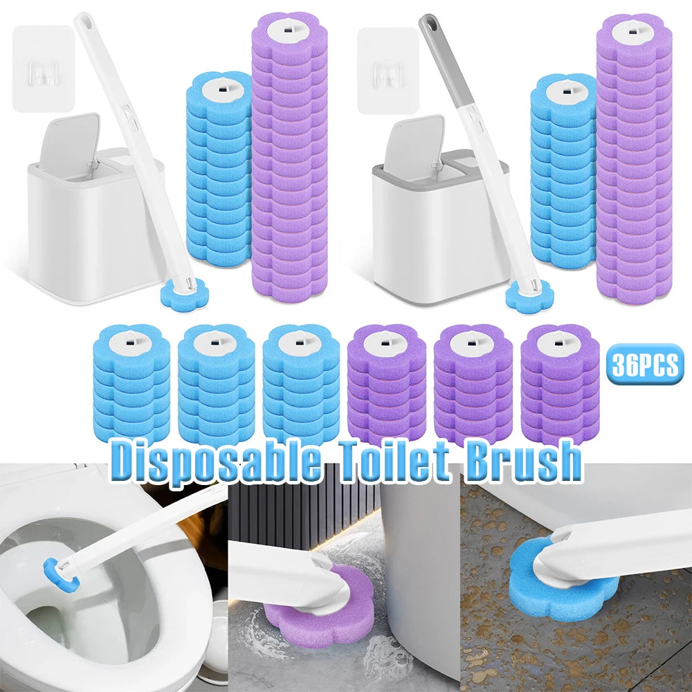 WC-Reinigungsset mit Einweg-Reinigungsköpfen